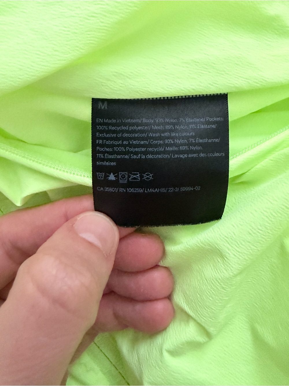 Lululemon Jacket Windbreaker Size Medium - Picture 6 of 6